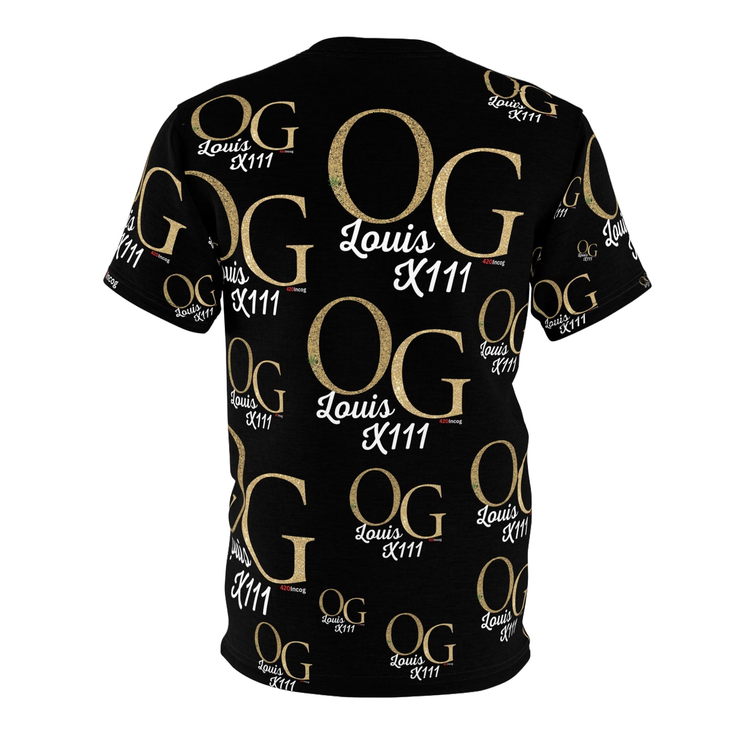Incog Bold Street Tee featuring the OG Louis XIII strain