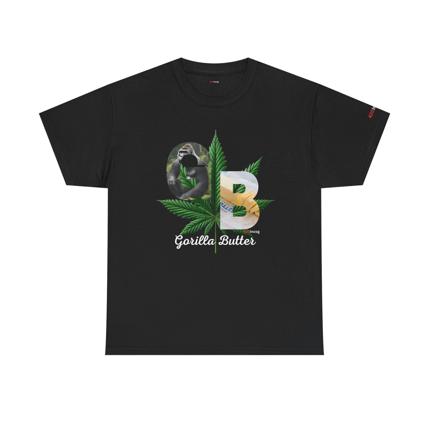 Iconic Graphic Tee featuring the Gorilla Butter strain