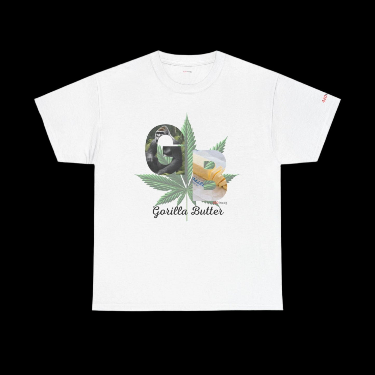 Iconic Graphic Tee featuring the Gorilla Butter strain