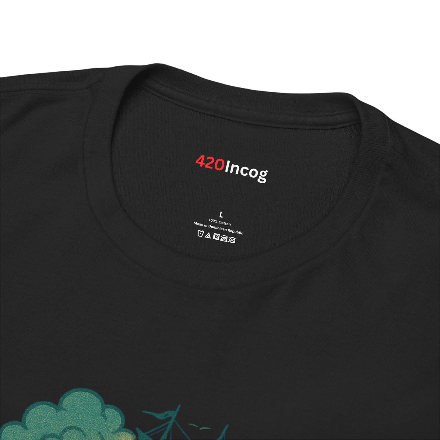 420Incog Funny Tee featuring the Ship Wreck strain