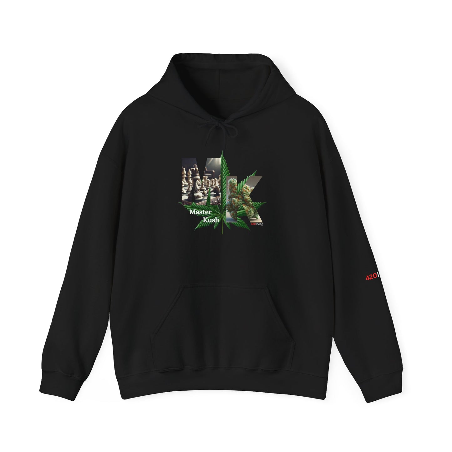 Iconic Graphic Sweatshirt featuring the Master Kush (Chess) strain