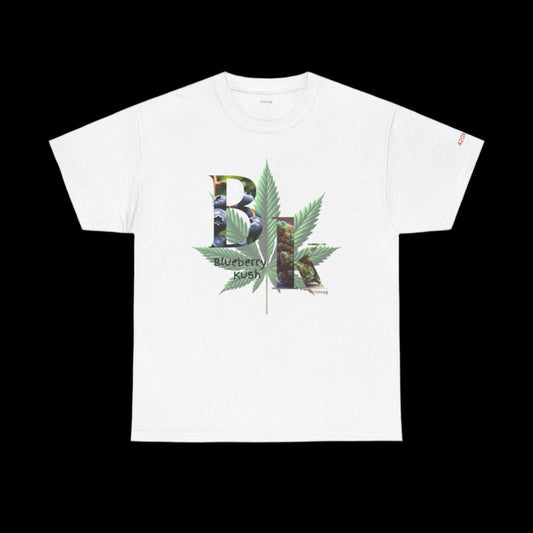 Iconic Graphic Tee featuring the Blueberry Kush strain