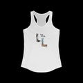 Incog Women's Racerback with the Lady Liberty strain