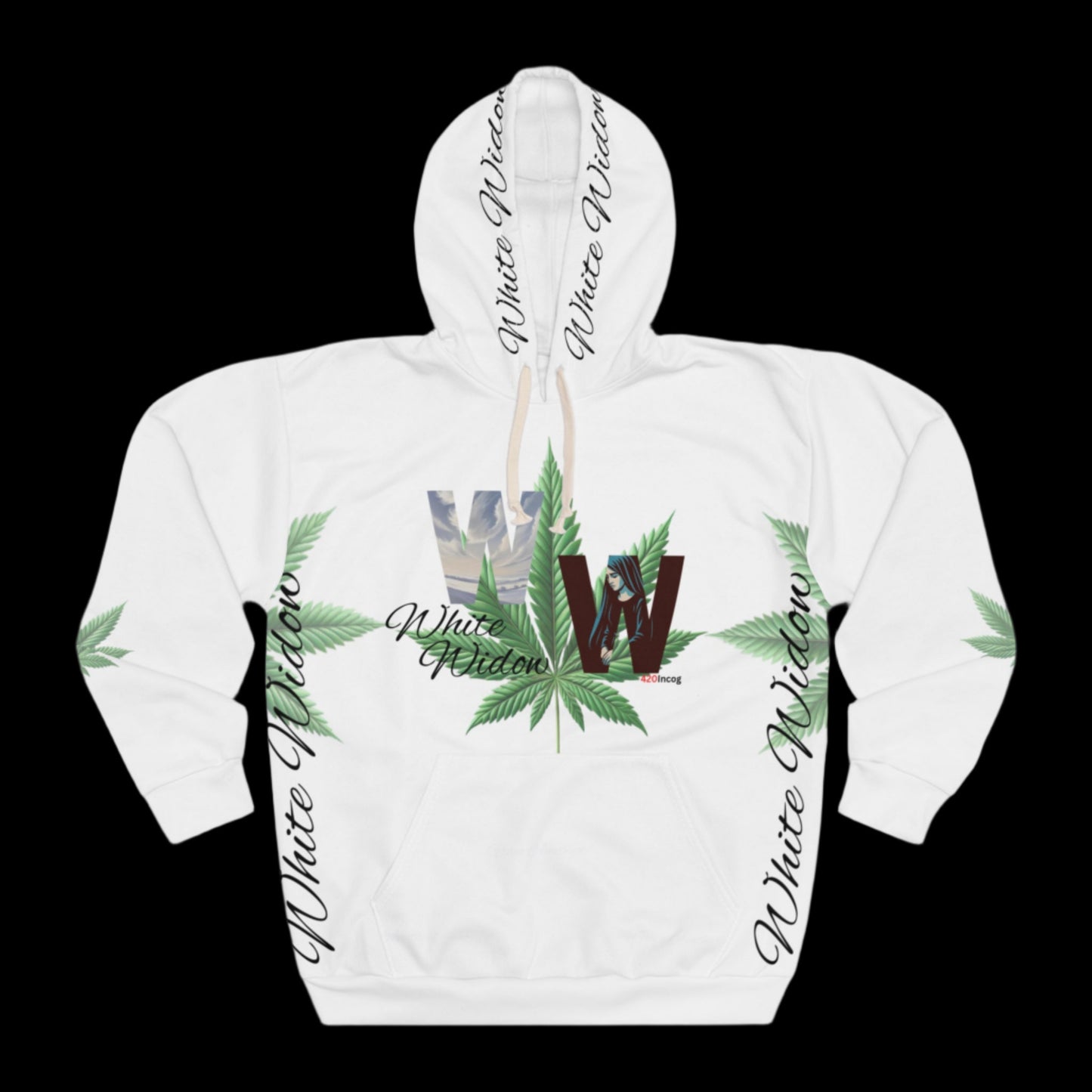 420 Signature Hoodie featuring the White Widow v1.0 strain