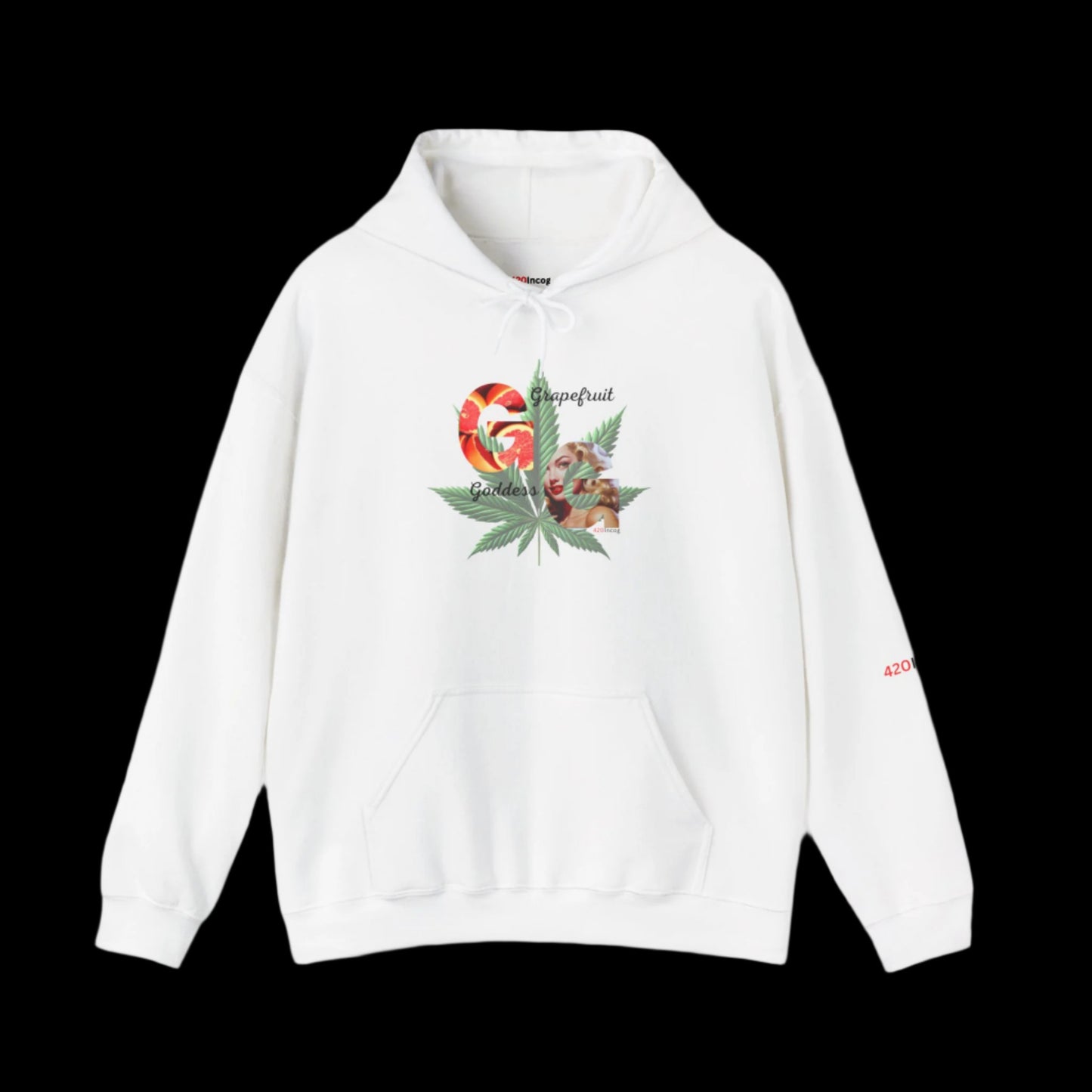 Iconic Graphic Sweatshirt featuring the Grapefruit Goddess strain v2.0