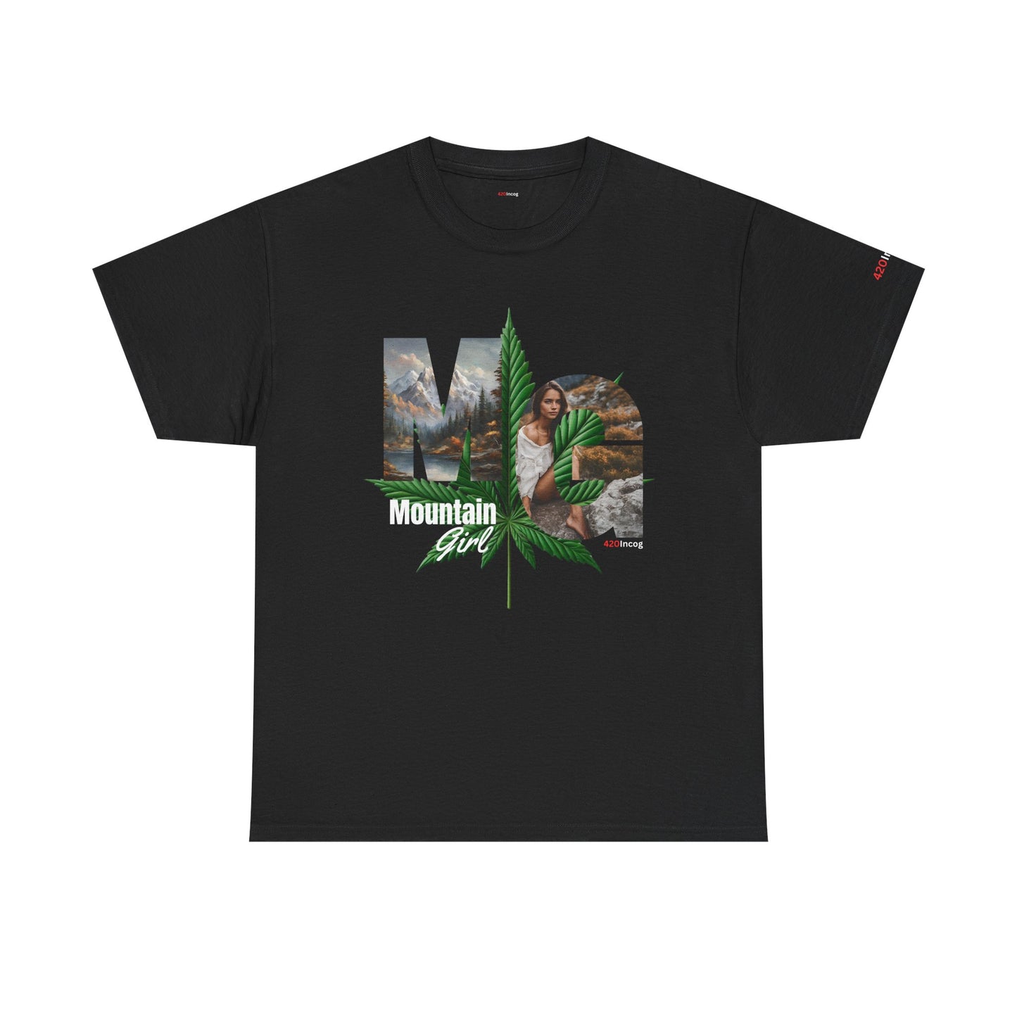 Iconic Graphic Tee featuring the Mountain Girl strain