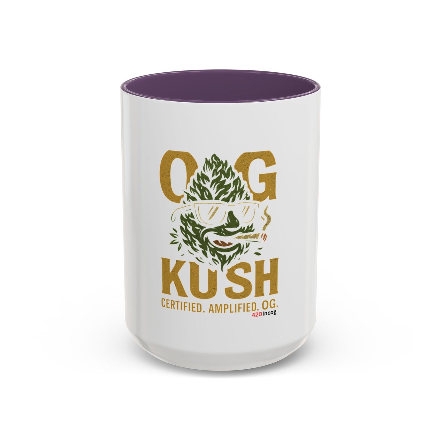 420Incog Big 'Ol Coffee Mug featuring the OG Kush strain