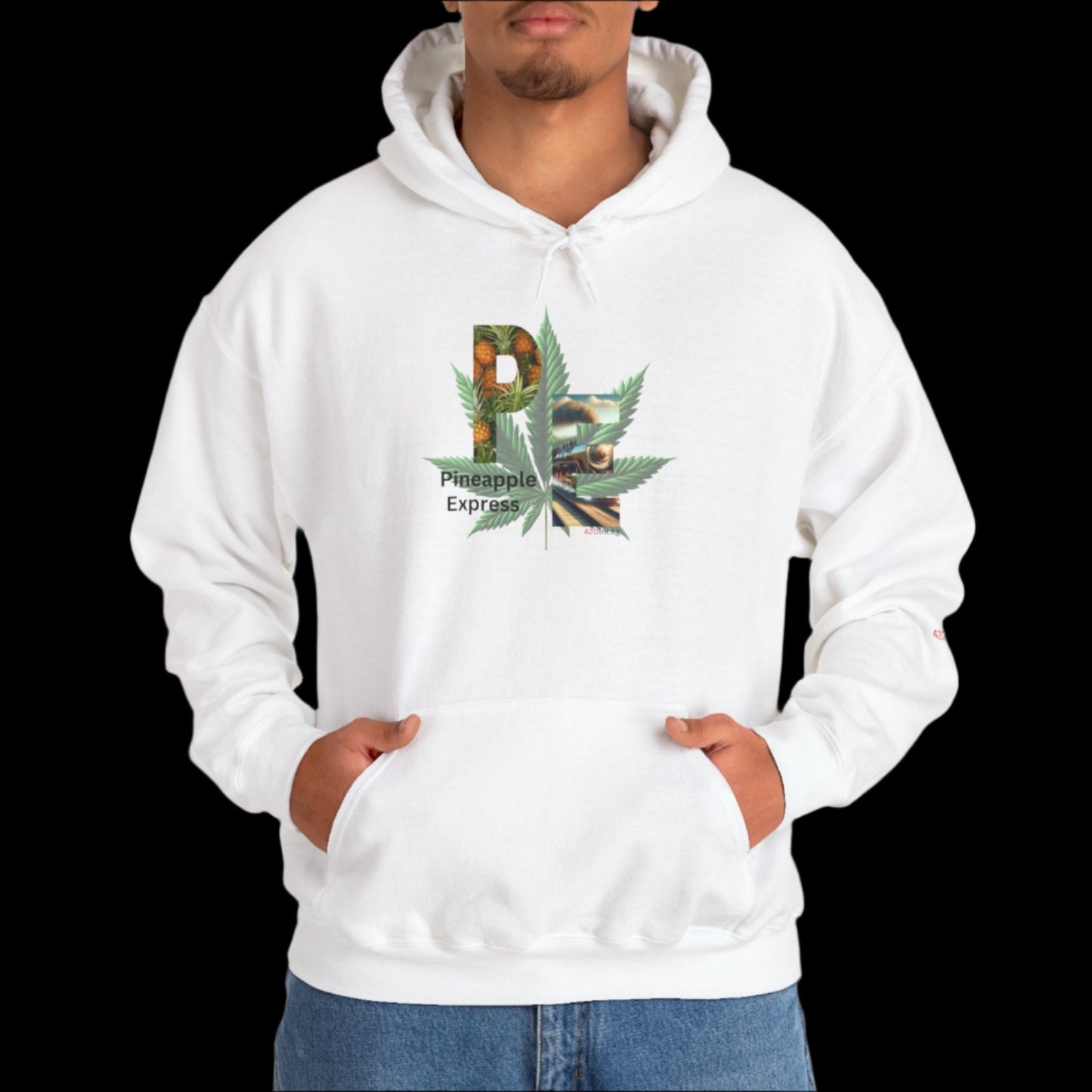 Iconic Graphic Sweatshirt featuring the Pineapple Express strain