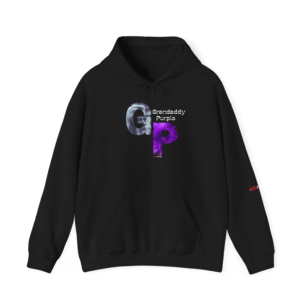 Incog Graphic Sweatshirt featuring the Grandaddy Purple strain