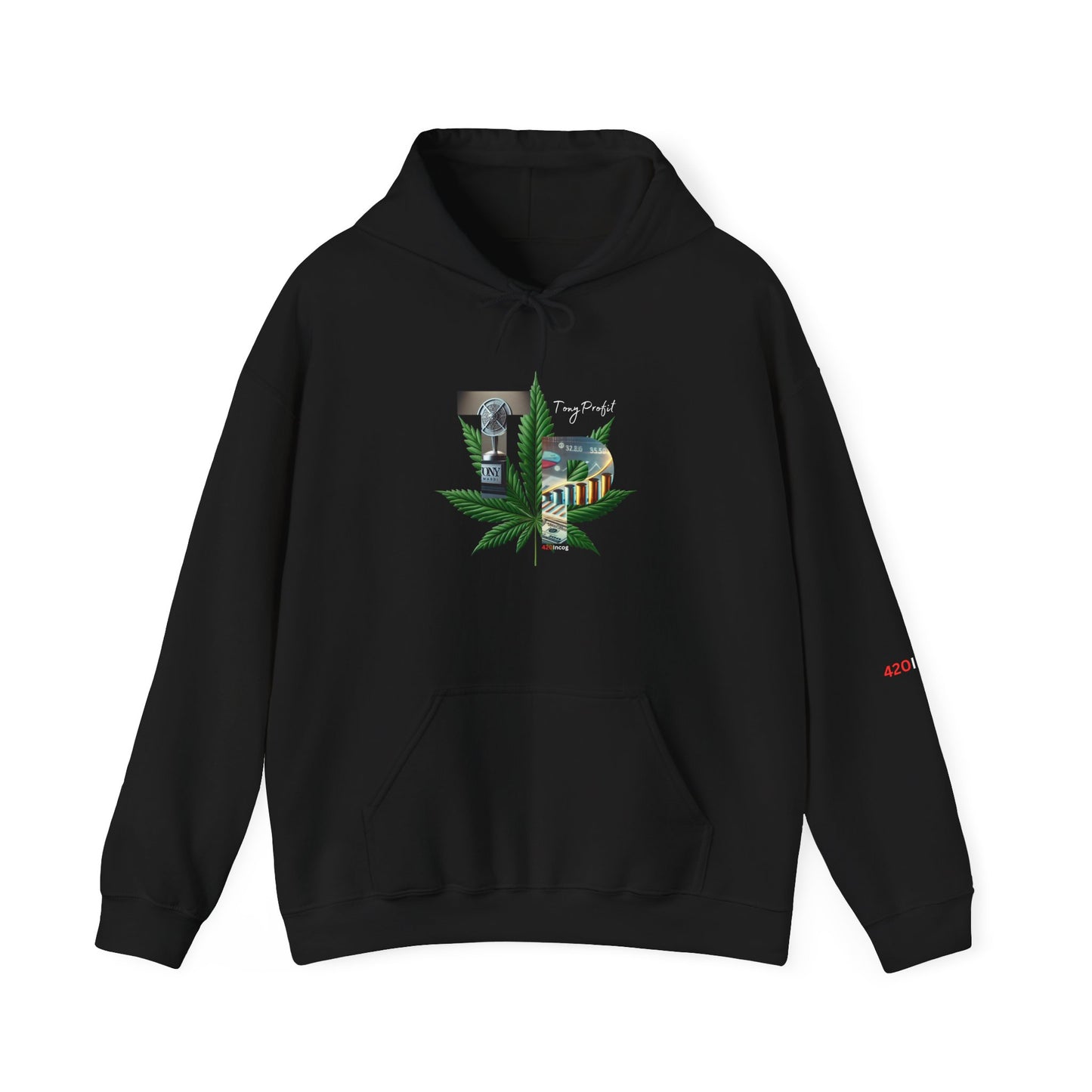 Iconic Graphic Sweatshirt featuring the Tony Profit strain