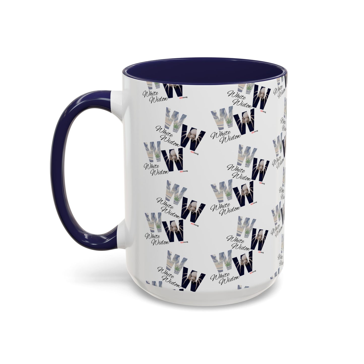 420Incog Big 'Ol Coffee Mug featuring the White Widdow strain #! incog