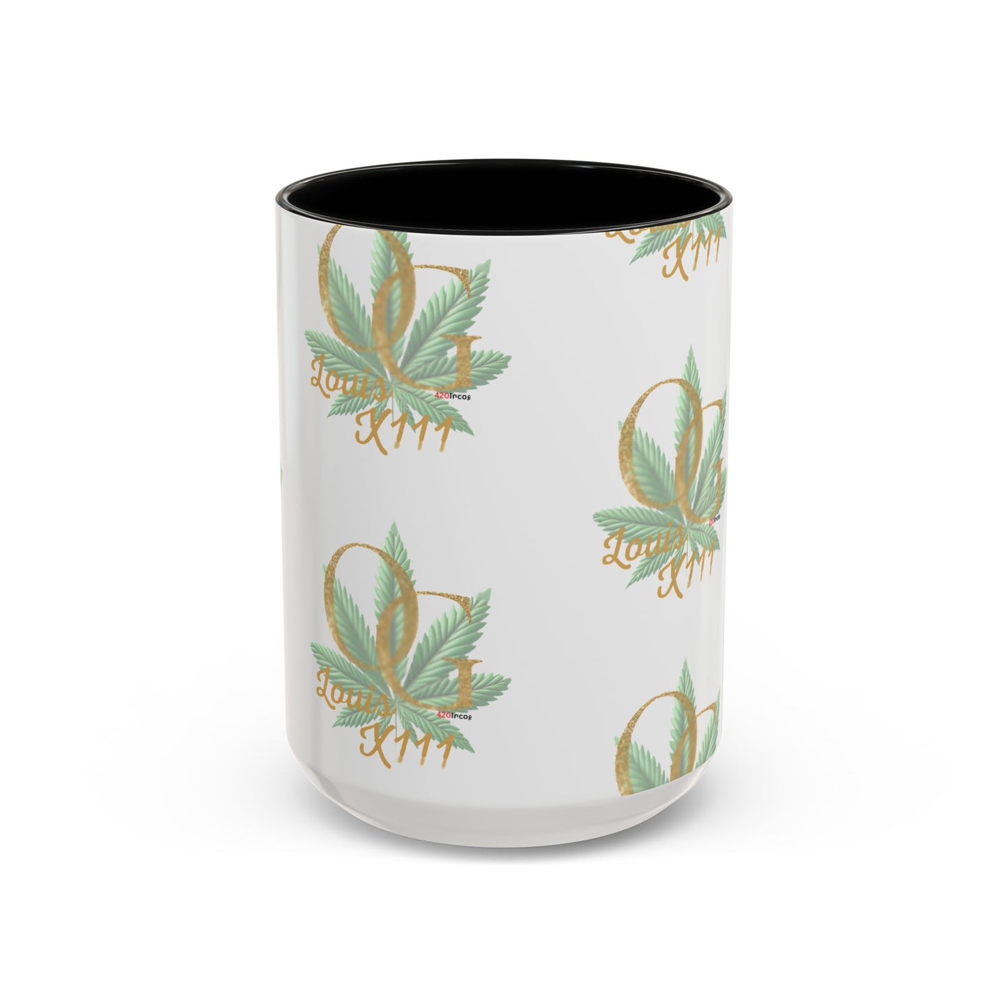 420Incog Big 'Ol Coffee Mug featuring the OG Louis X111 strain