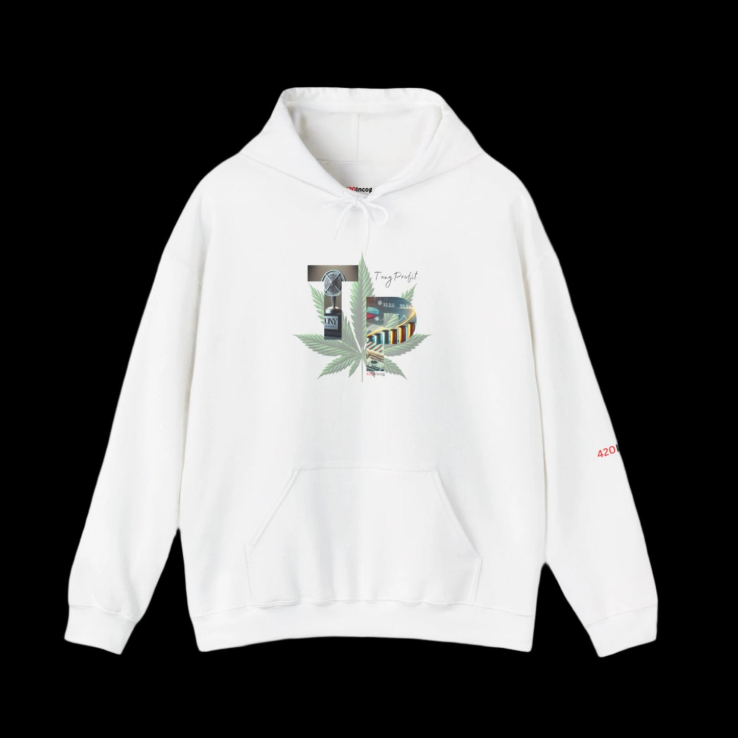 Iconic Graphic Sweatshirt featuring the Tony Profit strain