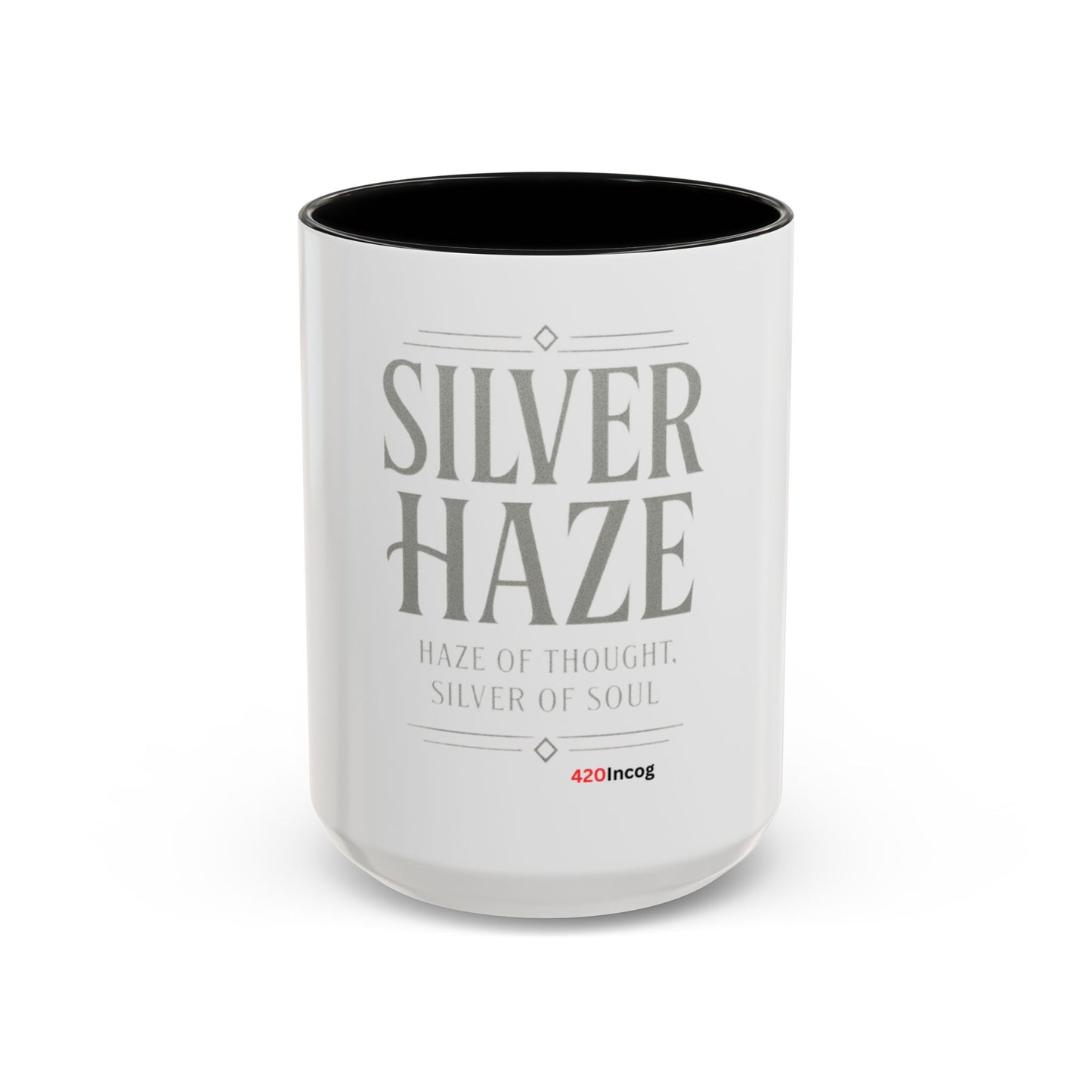 420Incog Big 'Ol Coffee Mug featuring the Silver Haze strain
