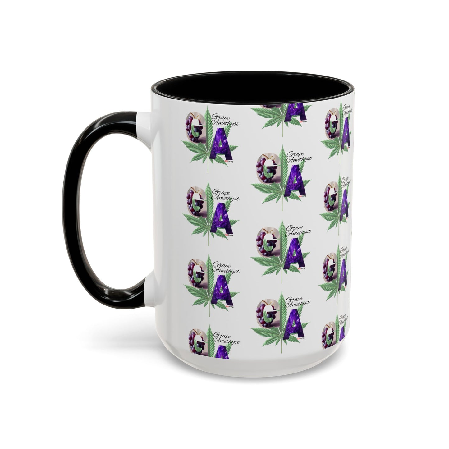 420Incog Big 'Ol Coffee Mug featuring the Grape Amethyst strain