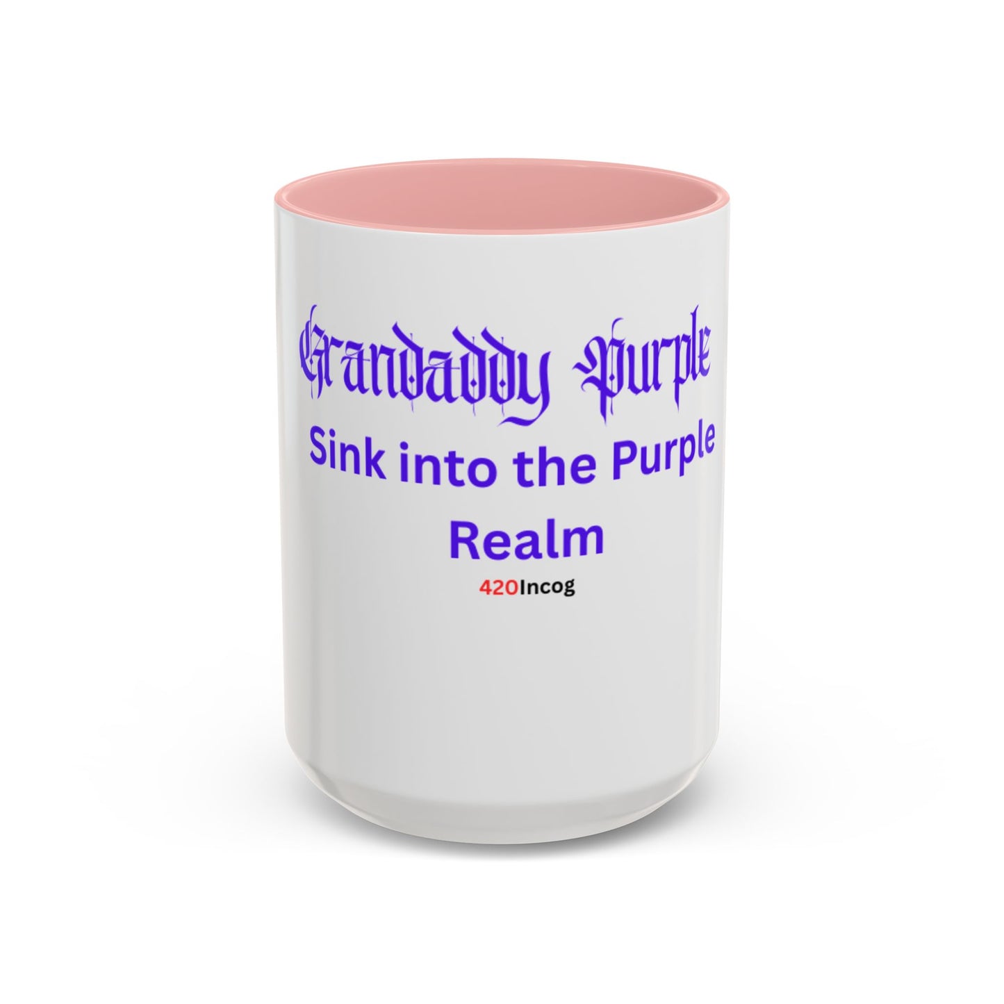 420Incog Big 'Ol Coffee Mug featuring the Grandaddy purple strain