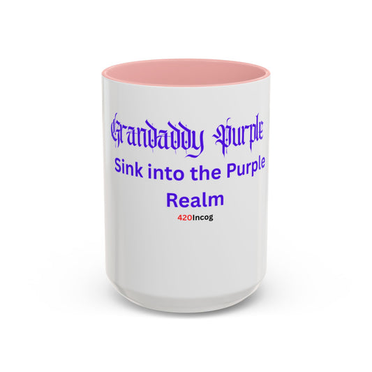420Incog Big 'Ol Coffee Mug featuring the Grandaddy purple strain