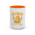 420Incog Big 'Ol Coffee Mug featuring the OG Cheese strain