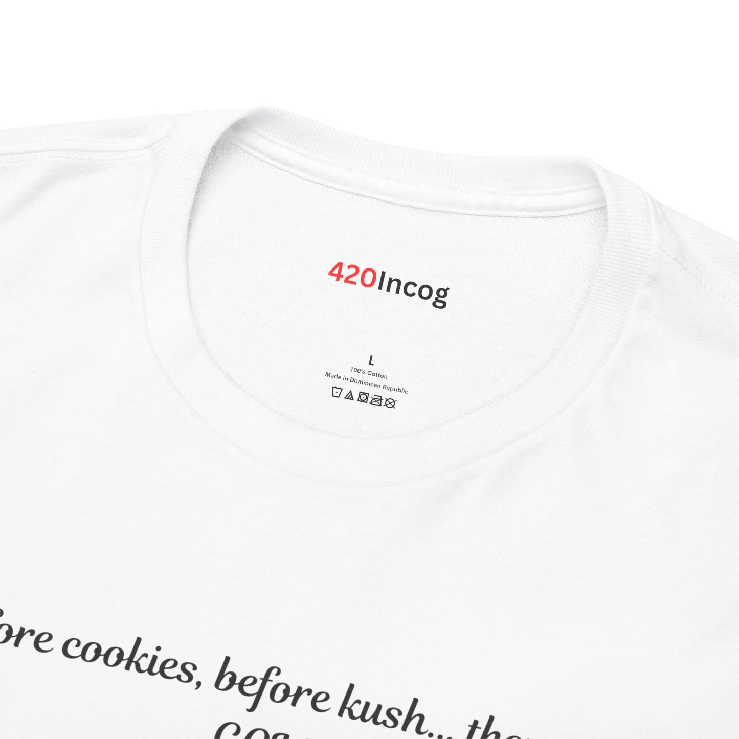 420Incog Funny Tee featuring the Acapulco Gold strain