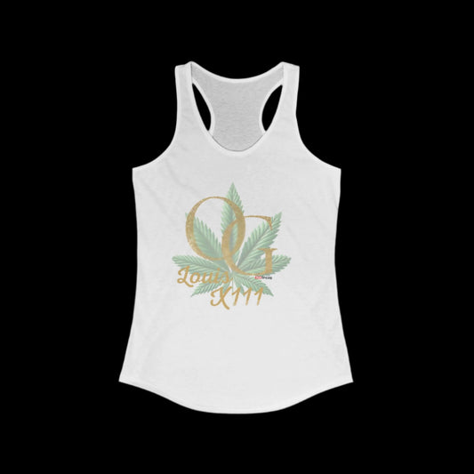 Iconic Women's Racerback with the Louis OG X111 strain
