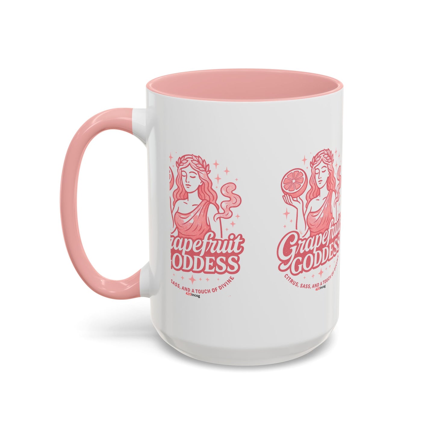 420Incog Big 'Ol Coffee Mug featuring the Grapefruit Goddess strain