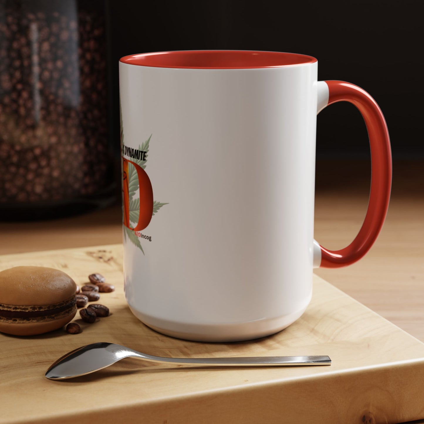 420Incog Big 'Ol Coffee Mug featuring the K Dynamite strain