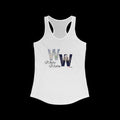 Incog Women's Racerback with the White Widow v1.0 strain