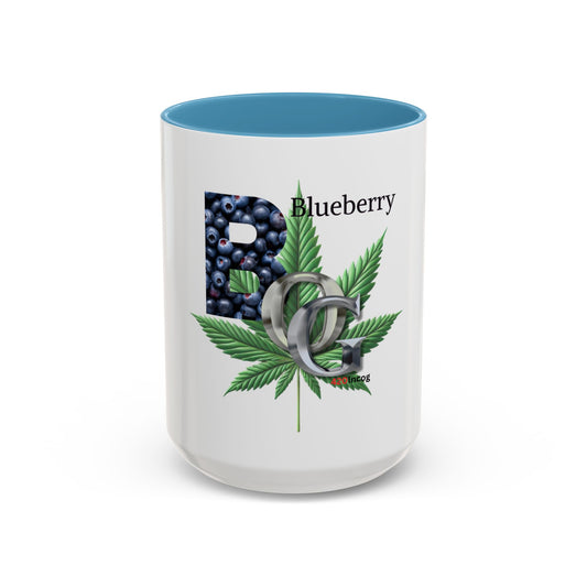 420Incog Big 'Ol Coffee Mug featuring the Blueberry OG strain