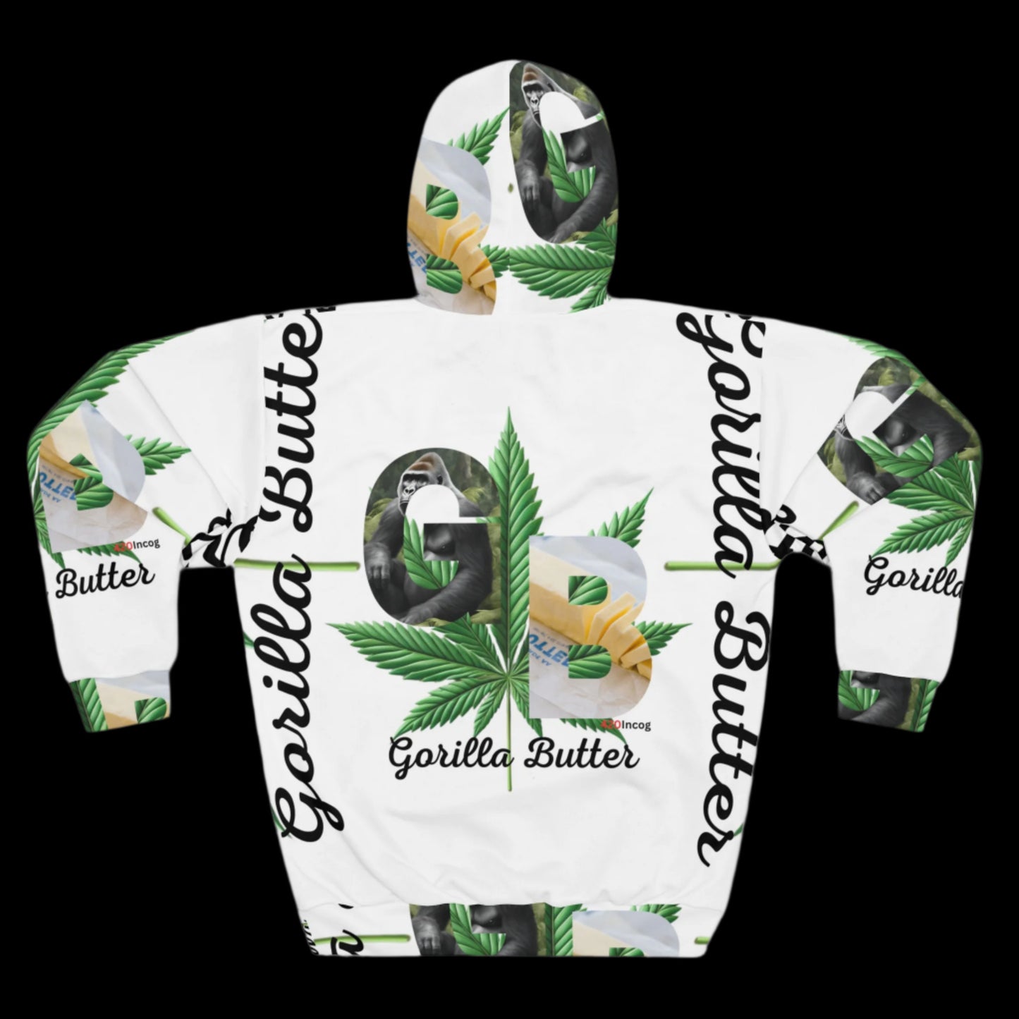 420 Signature Hoodie featuring the Gorilla Butter strain