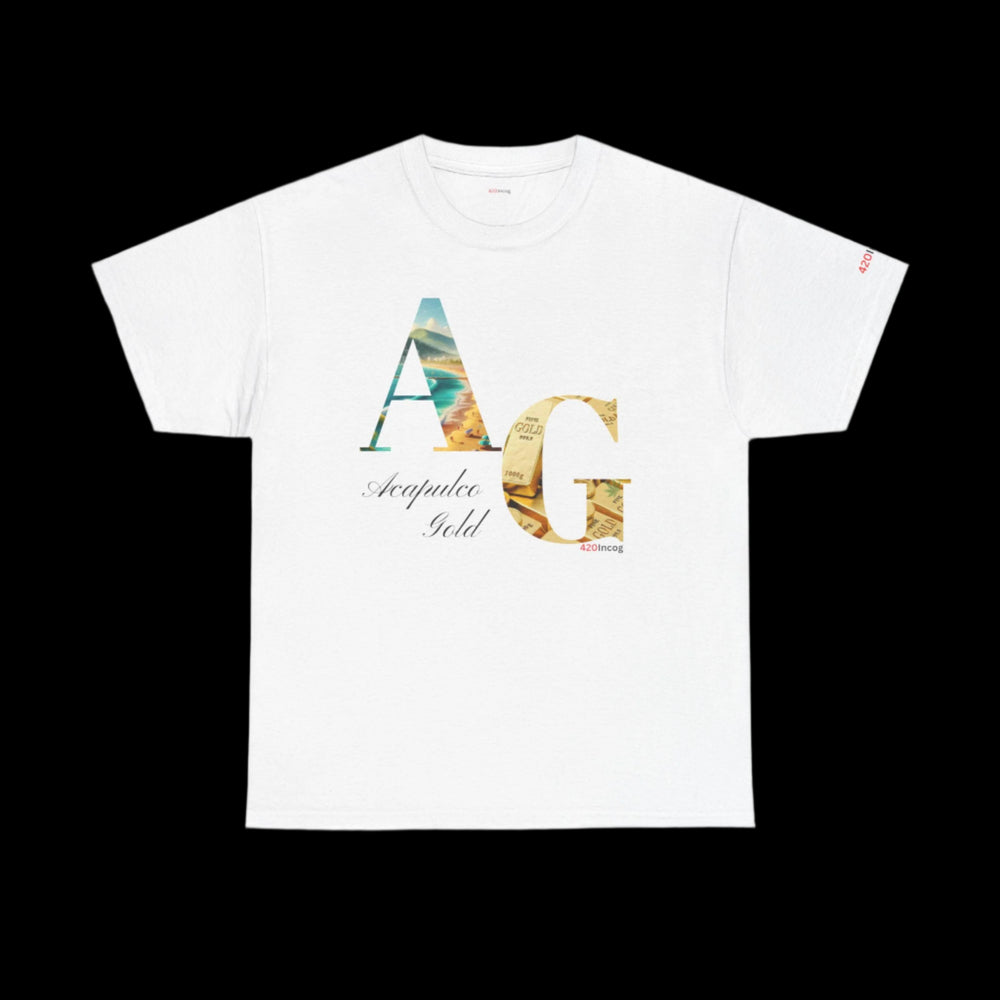 Incog Graphic Tee featuring the Acapulco Gold strain
