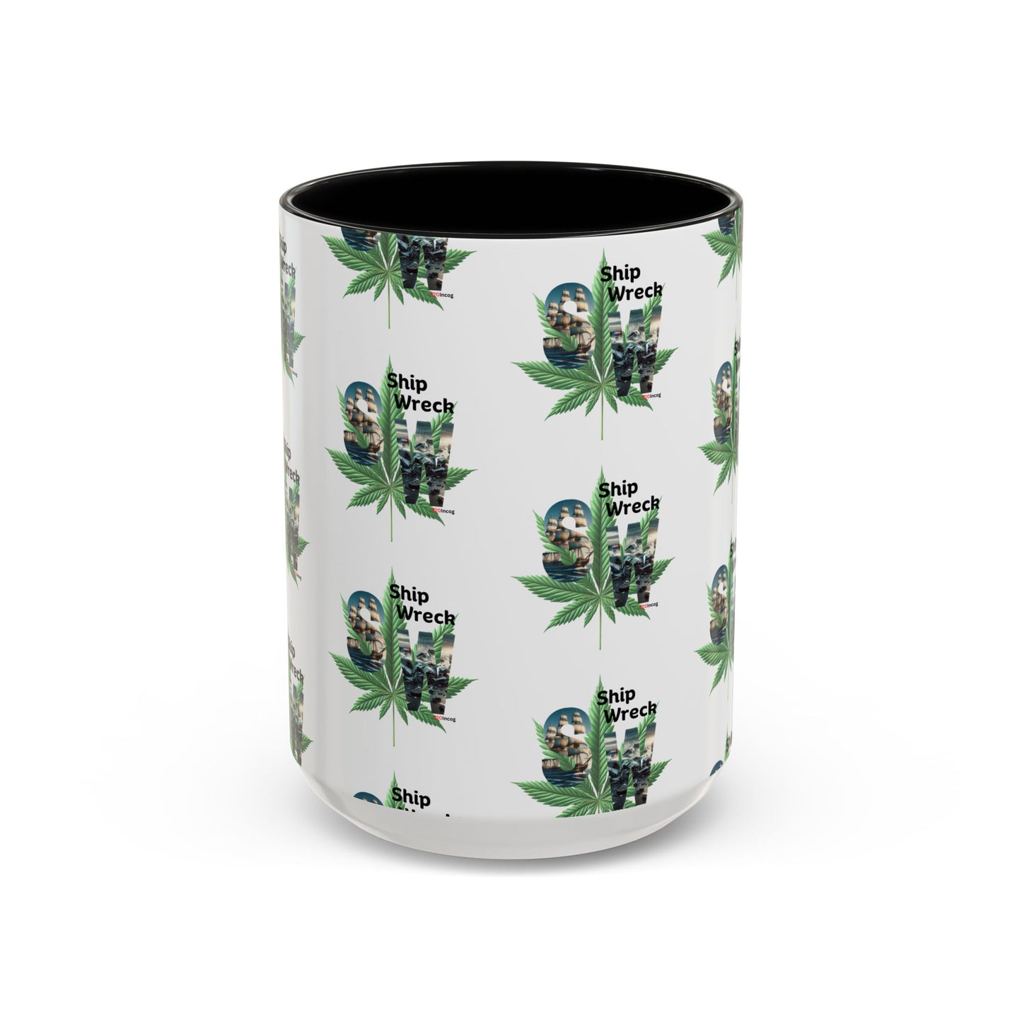 420Incog Big 'Ol Coffee Mug featuring the Shipwreck strain