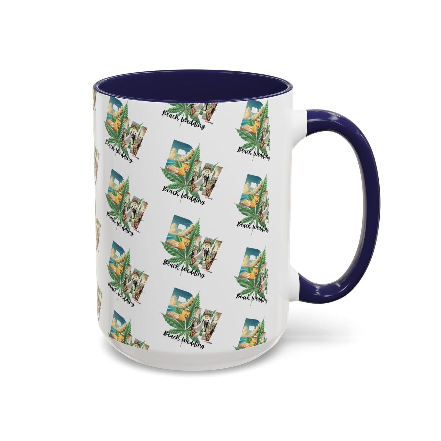 420Incog Big 'Ol Coffee Mug featuring the Beach Wedding strain