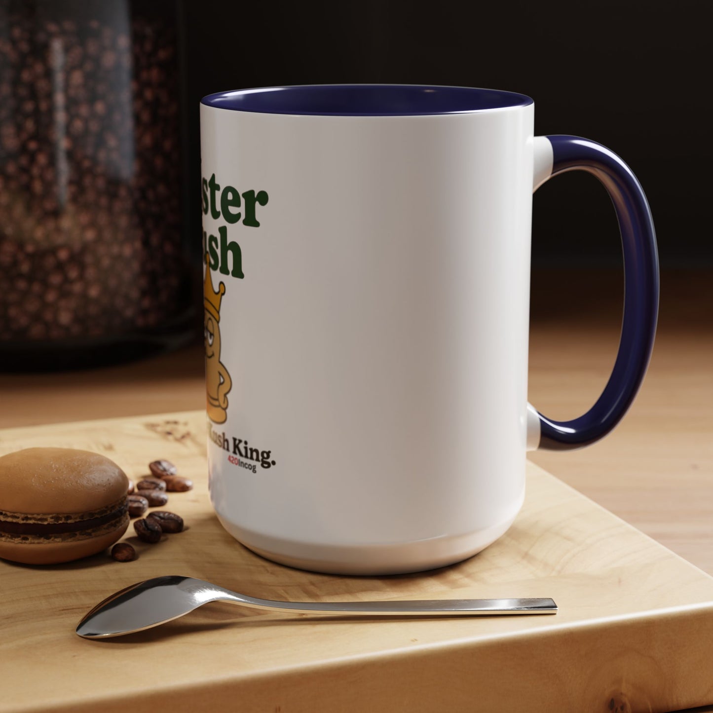 420Incog Big 'Ol Coffee Mug featuring the Master King strain