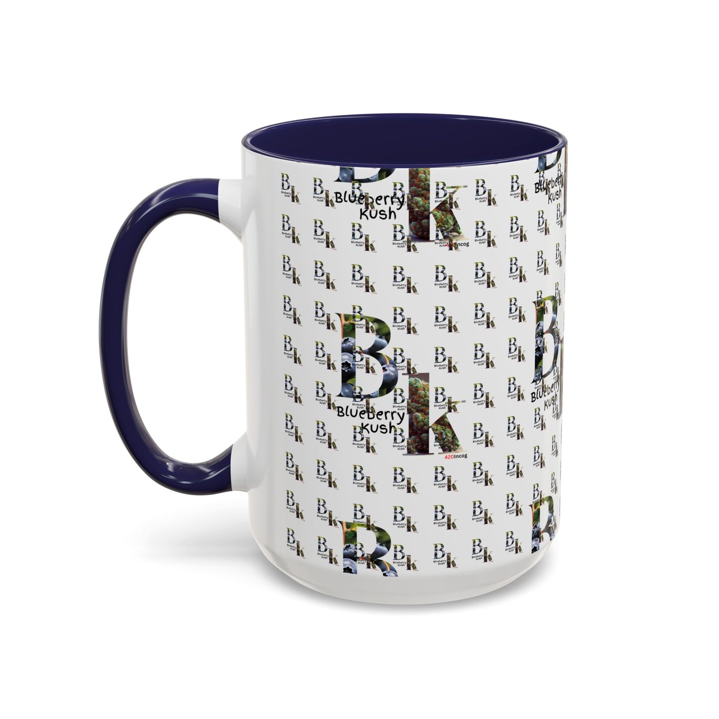 420Incog Big 'Ol Coffee Mug featuring the Blueberry Kush strain