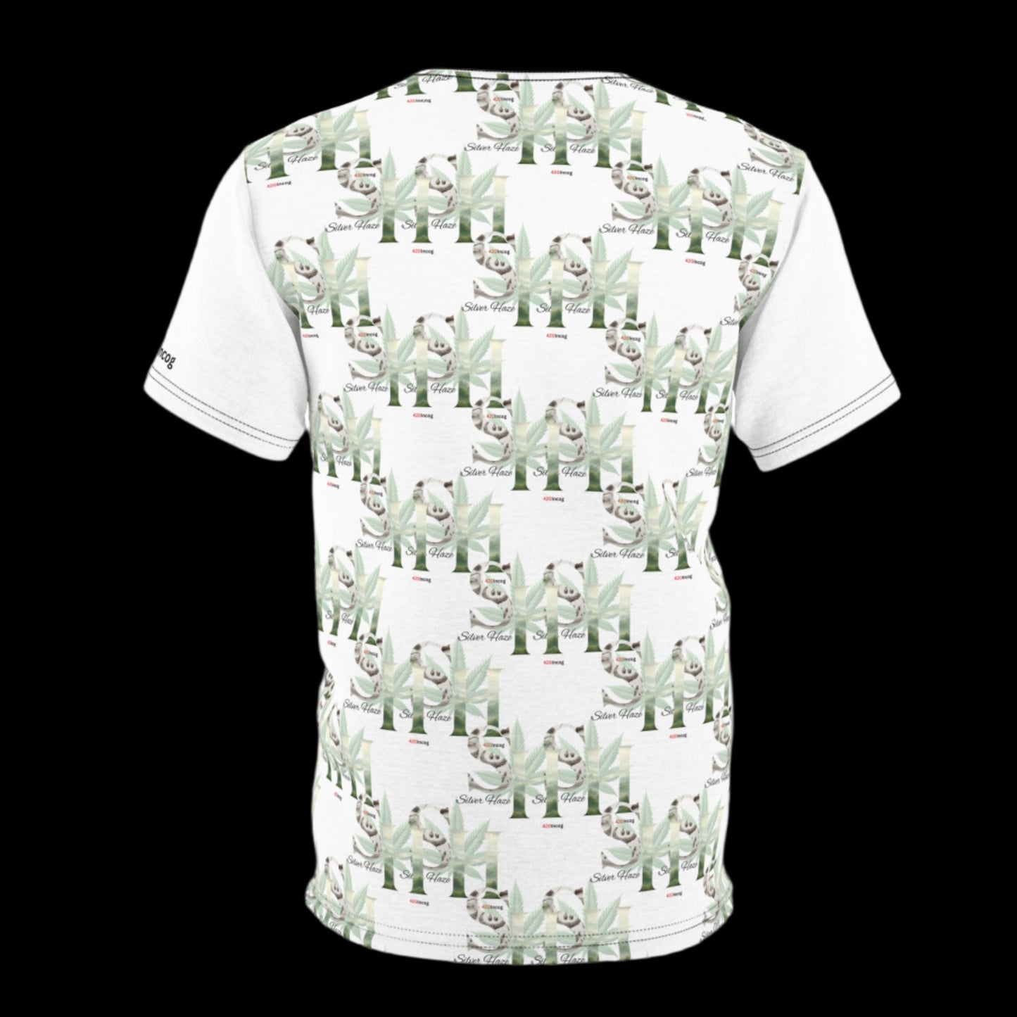 Iconic Bold Street Tee featuring the Silver Haze strain