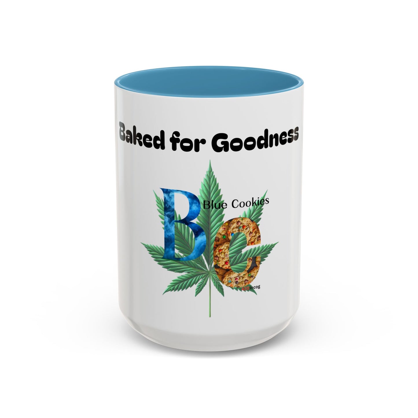 420Incog Big 'Ol Coffee Mug featuring the Blue Cookies strain