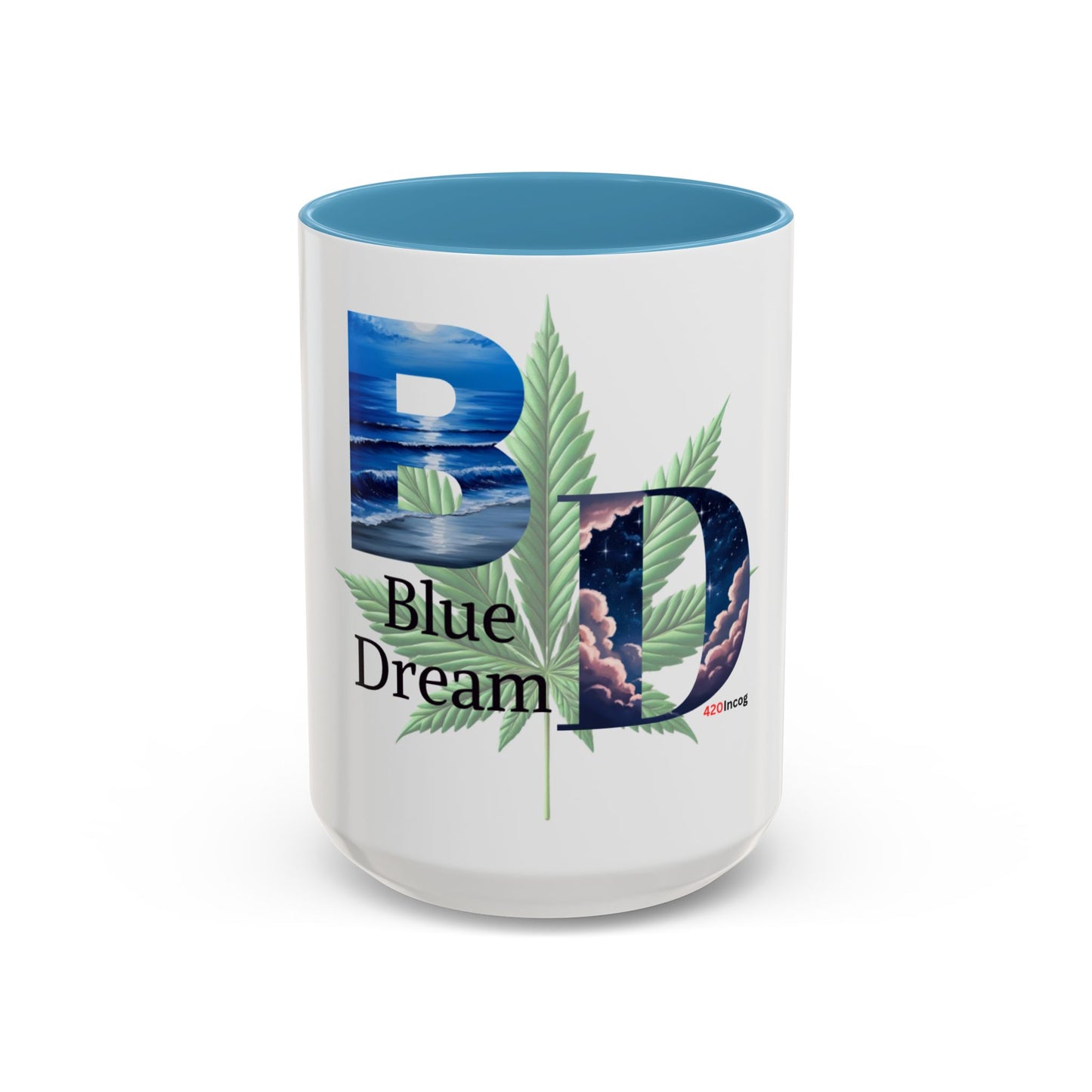 420Incog Big 'Ol Coffee Mug featuring the Blue Dream strain #1