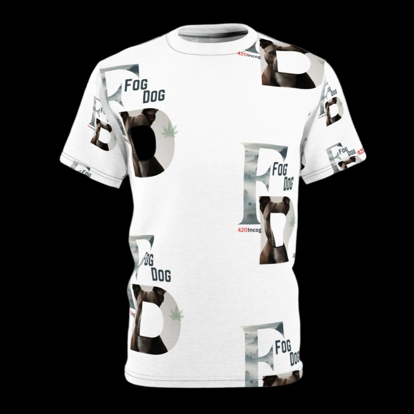 Incog Bold Street Tee featuring the Fog Dog strain