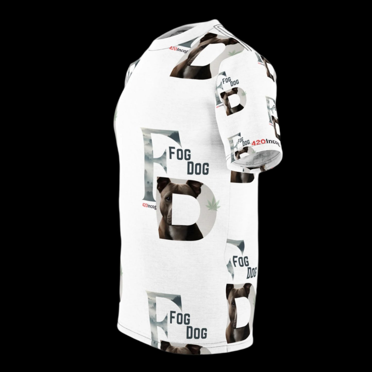 Incog Bold Street Tee featuring the Fog Dog strain