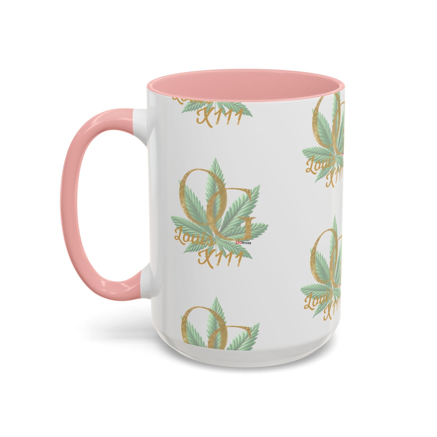 420Incog Big 'Ol Coffee Mug featuring the OG Louis X111 strain