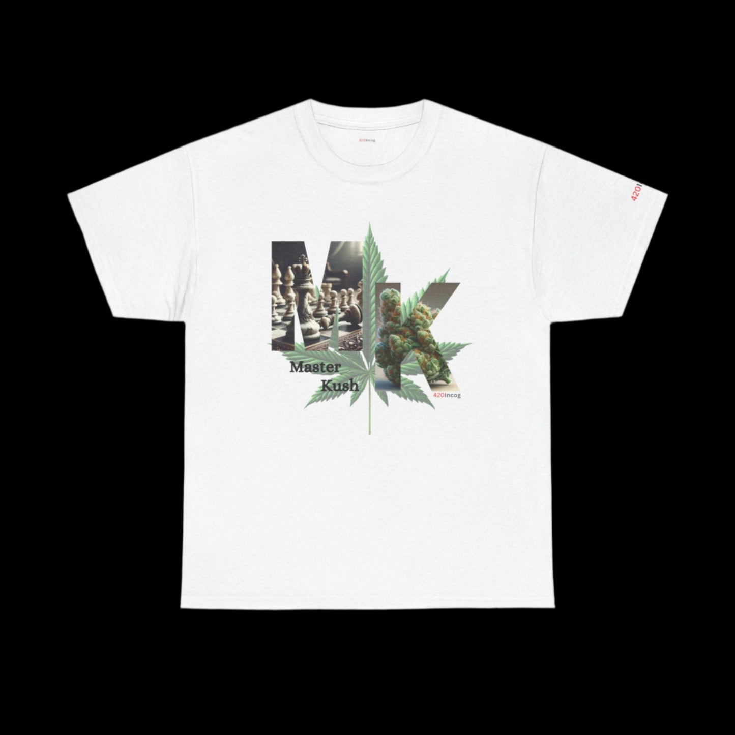 Iconic Graphic Tee featuring the Master Kush (Chess) strain