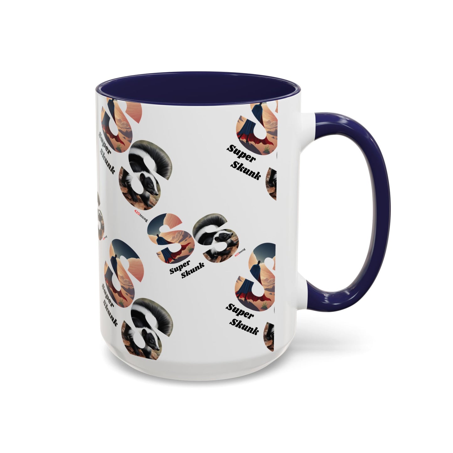 420Incog Big 'Ol Coffee Mug featuring the Super Skunk strain Incog