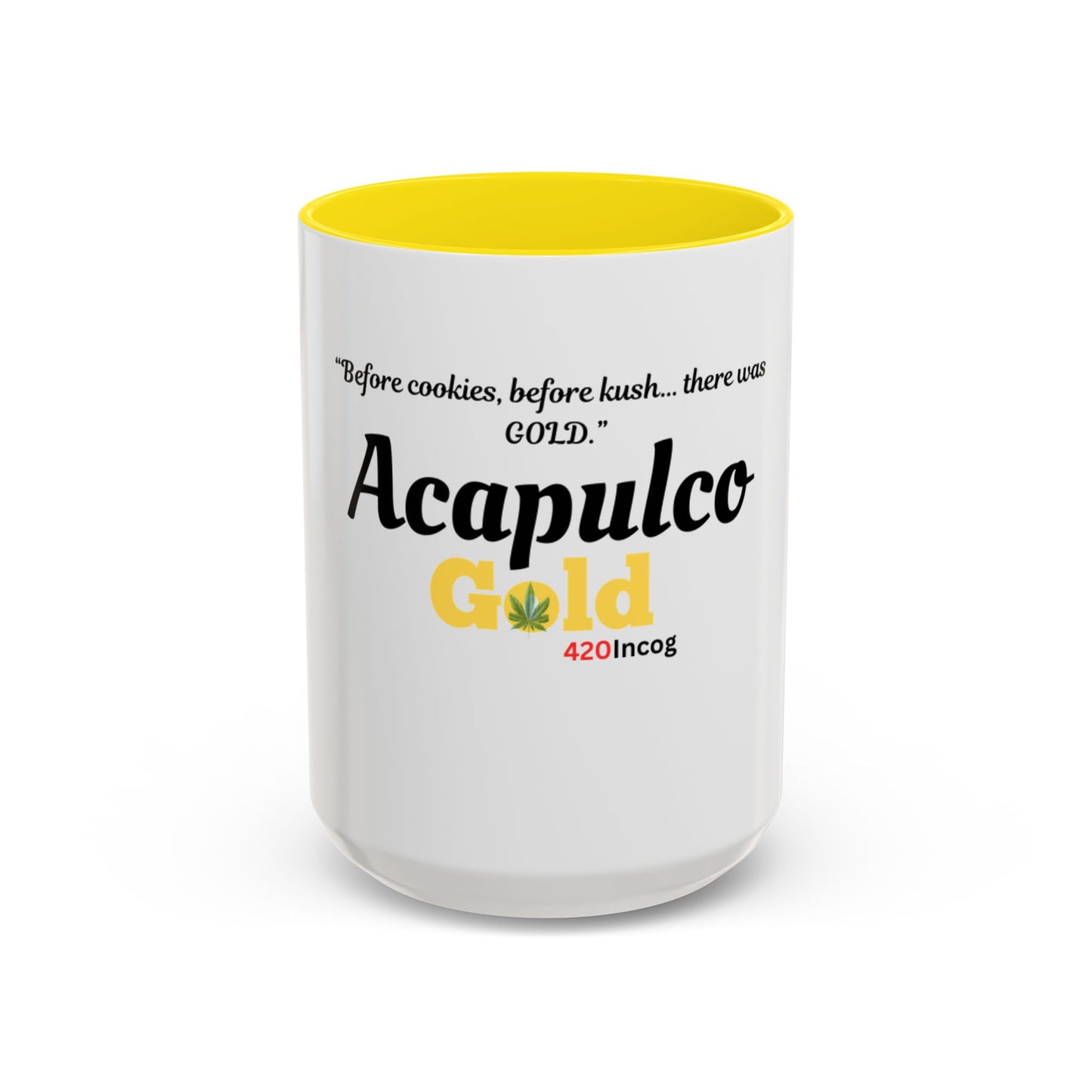 420Incog Big 'Ol Coffee Mug featuring the Acapulco Gold strain