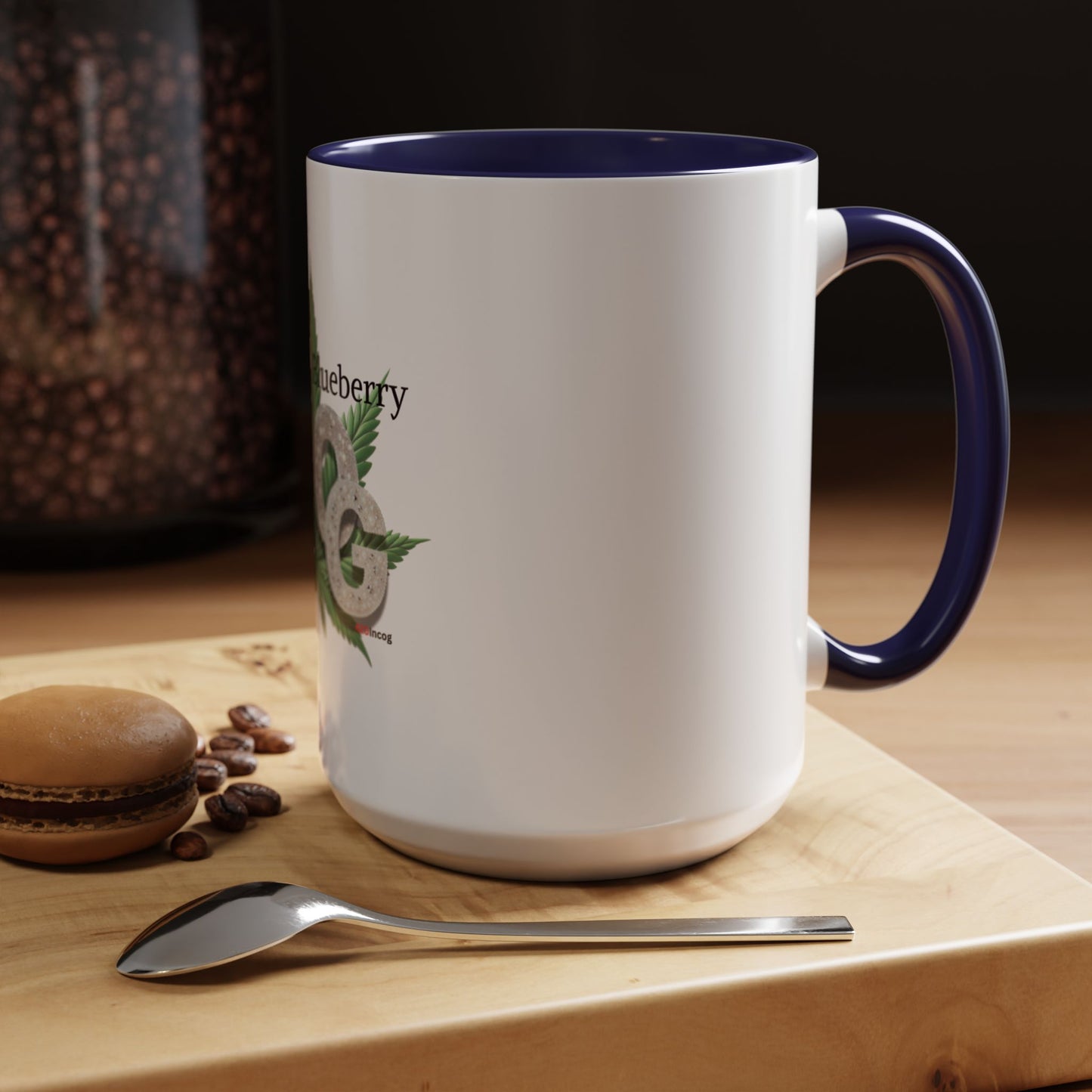 420Incog Big 'Ol Coffee Mug featuring the Blueberry OG strain #1