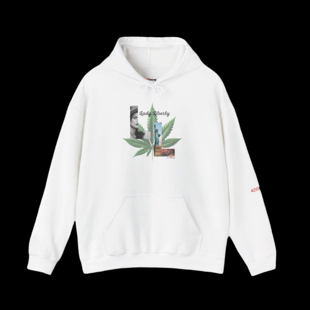 Iconic Graphic Sweatshirt featuring the Lady Liberty strain