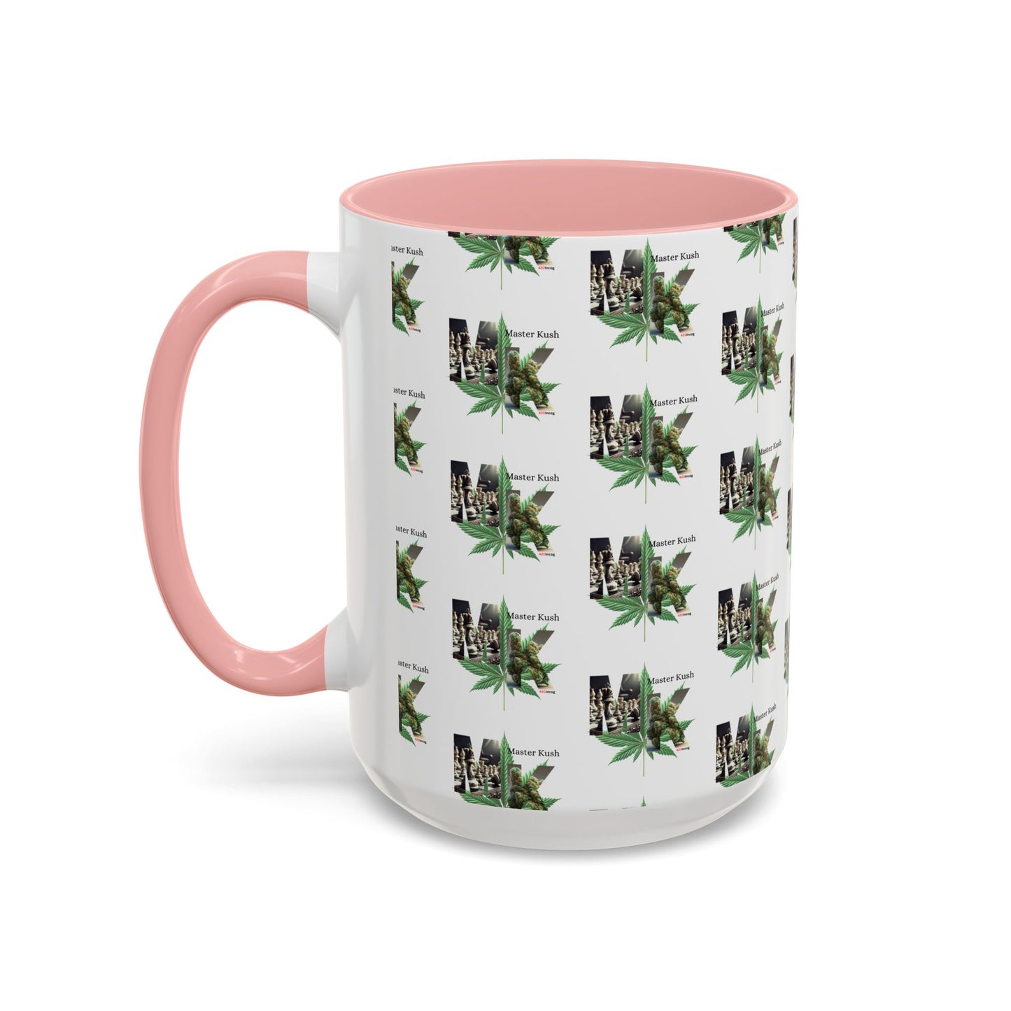 420Incog Big 'Ol Coffee Mug featuring the Master Kush Chess strain