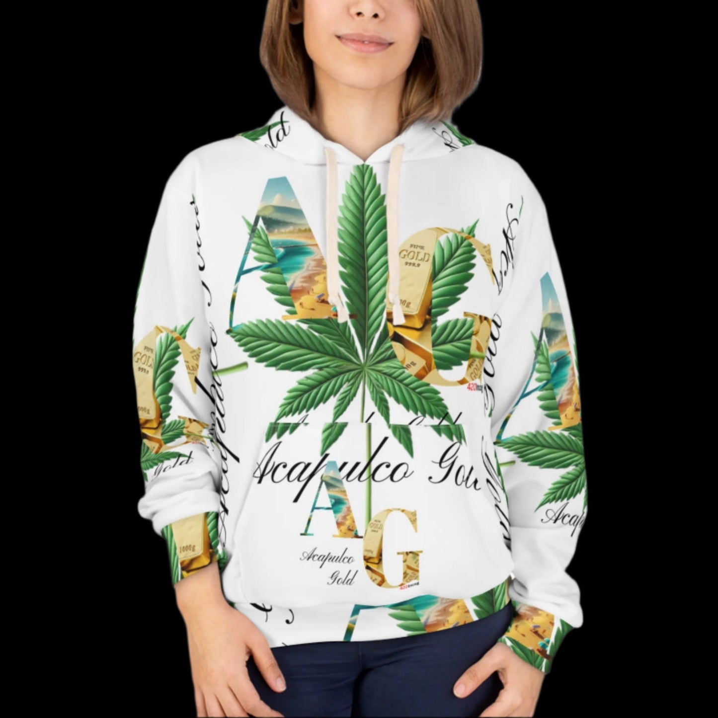 420 Signature Hoodie featuring the Acapulco Gold strain