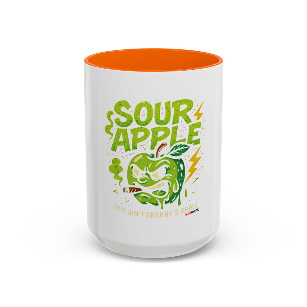 420Incog Big 'Ol Coffee Mug featuring the Sour Apple strain