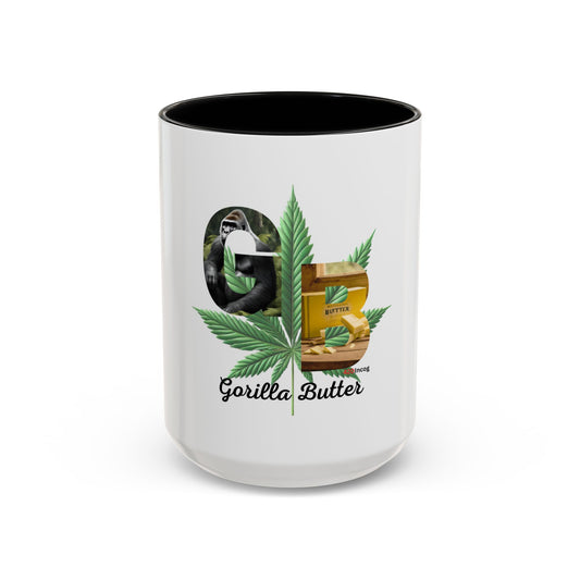 420Incog Big 'Ol Coffee Mug featuring the Gorilla Butter strain