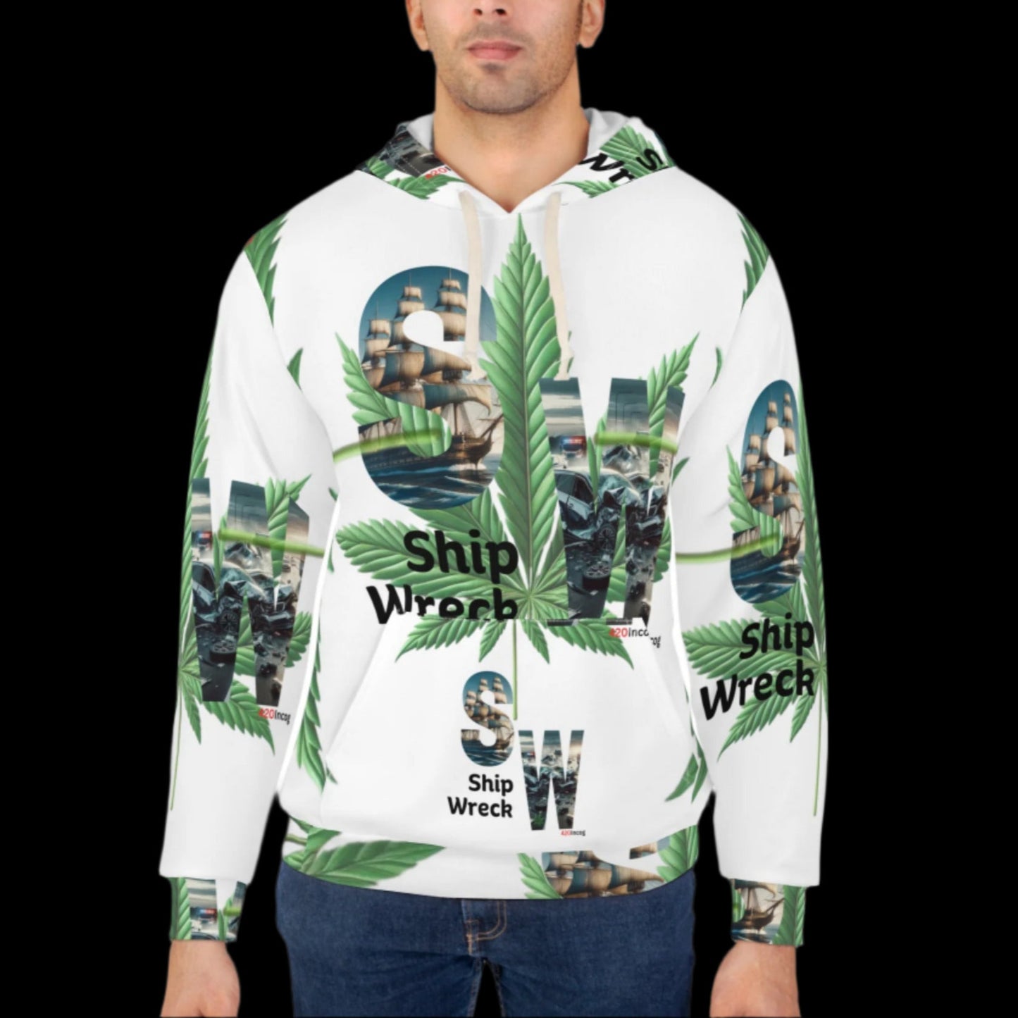 420 Signature Hoodie featuring the Shipwreck strain